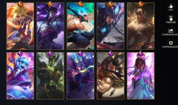 Conta smurf de wild rift skins iradas valor a negociar