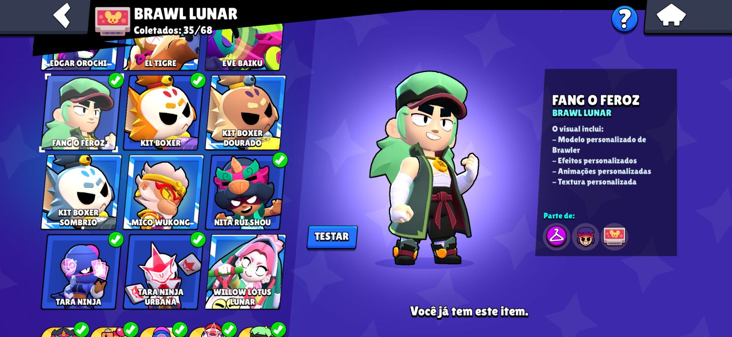 CONTA DE BRAWL STARS FULL MESTRE E MAXIMIZADA