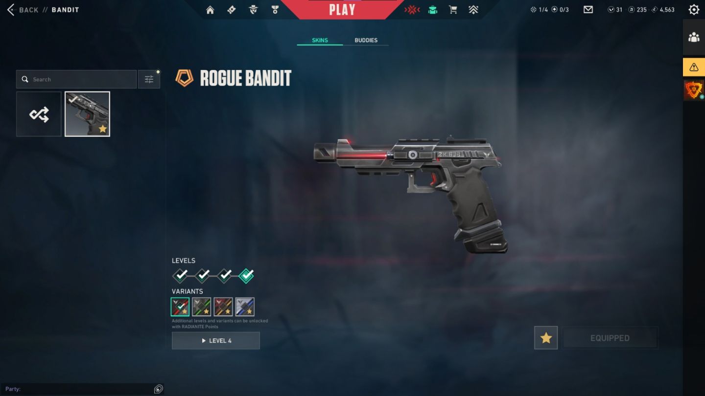 Conta de Valorant com Varias Skins | Skins Champions