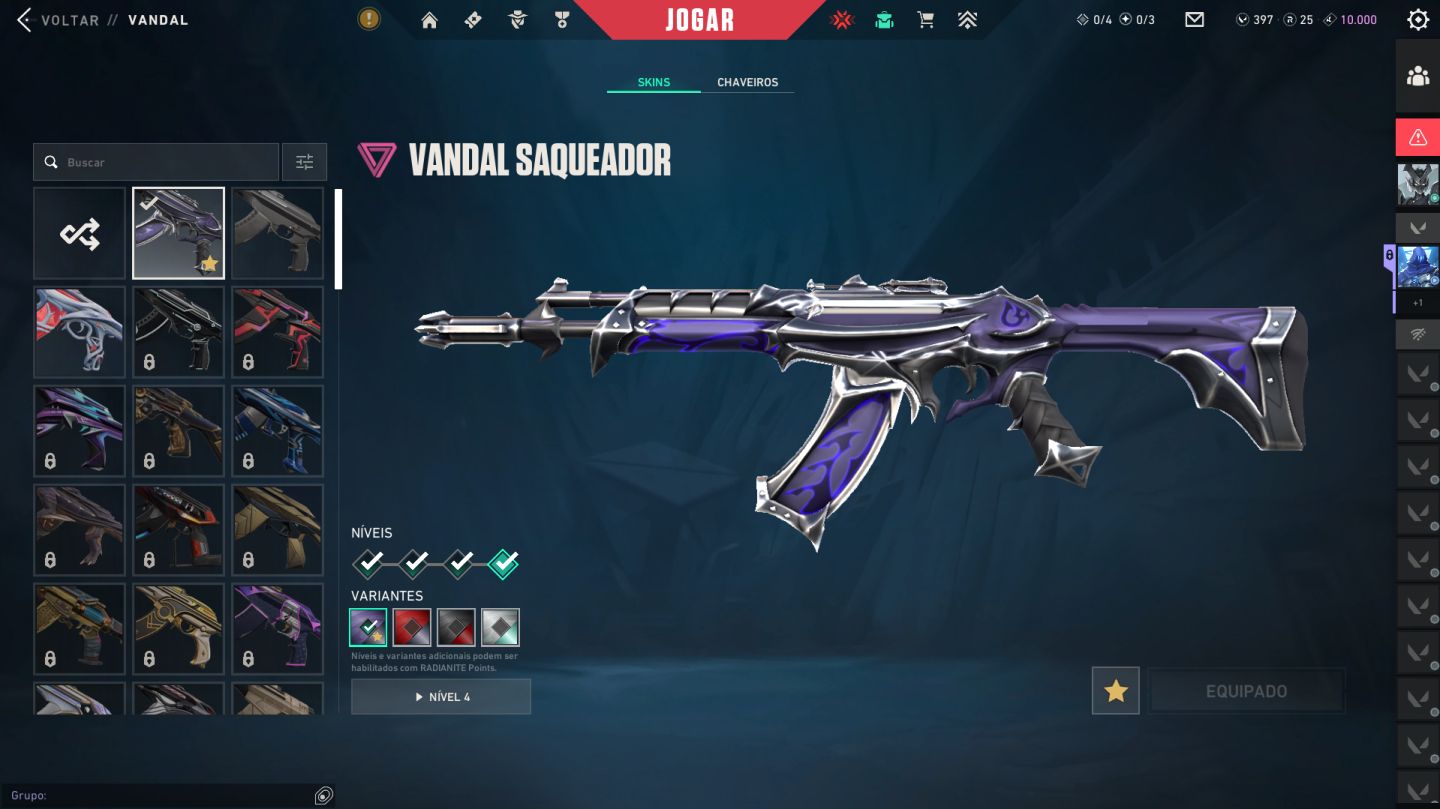 CONTA VALORANT PERMANENTE | SKINS DE ARMAS + FACAS