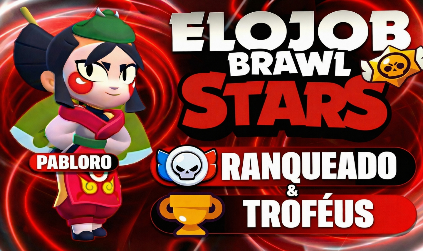 BRAWL STARS ELOJOB UPO MESTRE, PRESTIGIO 1-2-3 NO BRAWLER E MAIS.