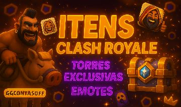Itens Clash Royale Entrega automática - [ Menor Preço da GGmax ]