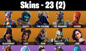 CONTA FORTNITE COM SEASON 7 FULL, NOG OPS, QUEBRA GELO E 23 SKINS