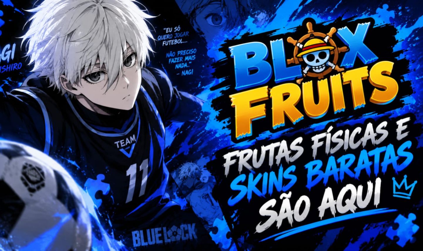 Roblox - Blox Fruits (Frutas Físicas/Perms e Skins) Super Barato!!
