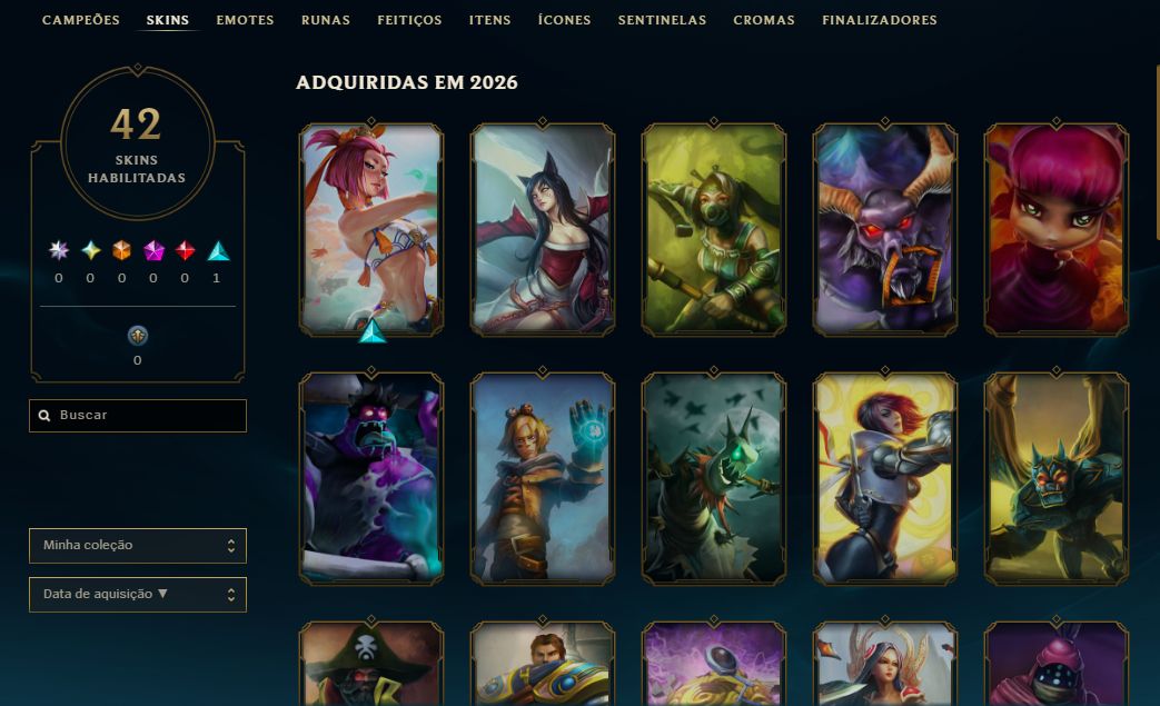 CONTA UNRANKED LEAGUE OF LEGENDS COM CPF