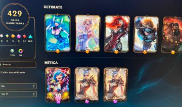 CONTA DE LOL PARA JOGADORES EXIGENTES (429 skins e muito mais)