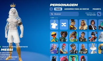 Conta Fortnite c/ 1400 v-bucks