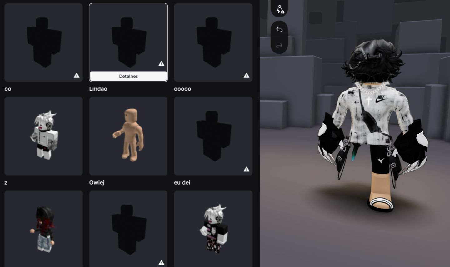 Conta de roblox com korblox