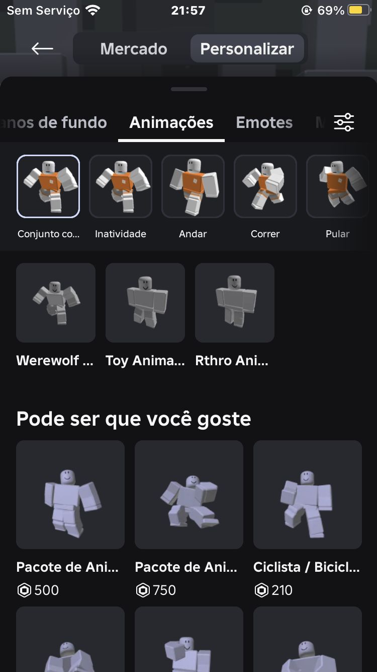 Conta de roblox Cnp cheia de itens e coisas pra você