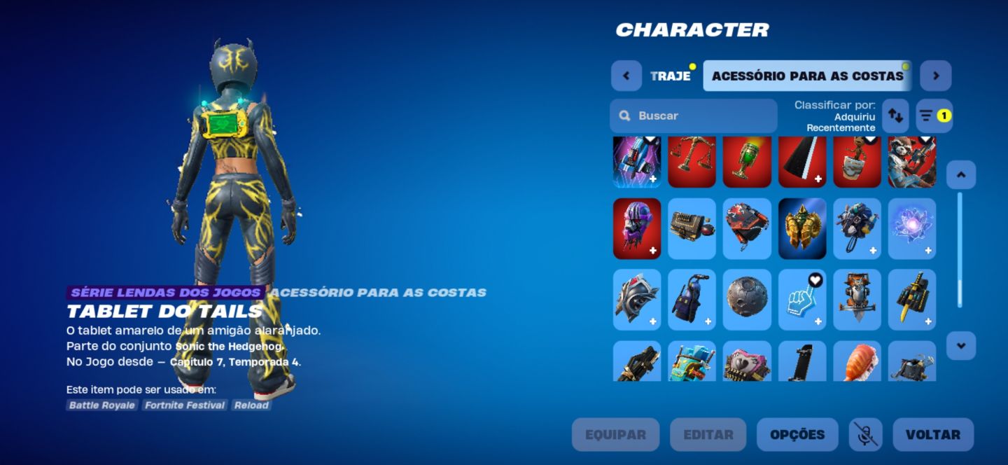 CONTA MUITO BOA DO FORTNITE [ALTERA E-MAIL E NICKNAME]