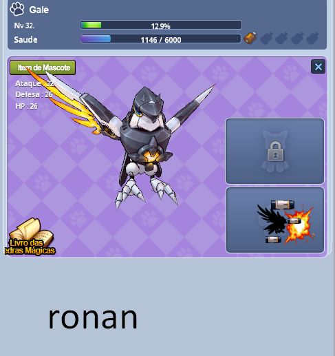 CONTA GRAND CHASE VEIGAS 2KK - ZERO 1KK700 - EREB 1KK300 - DIO 1KK - LUPUS 1KK..