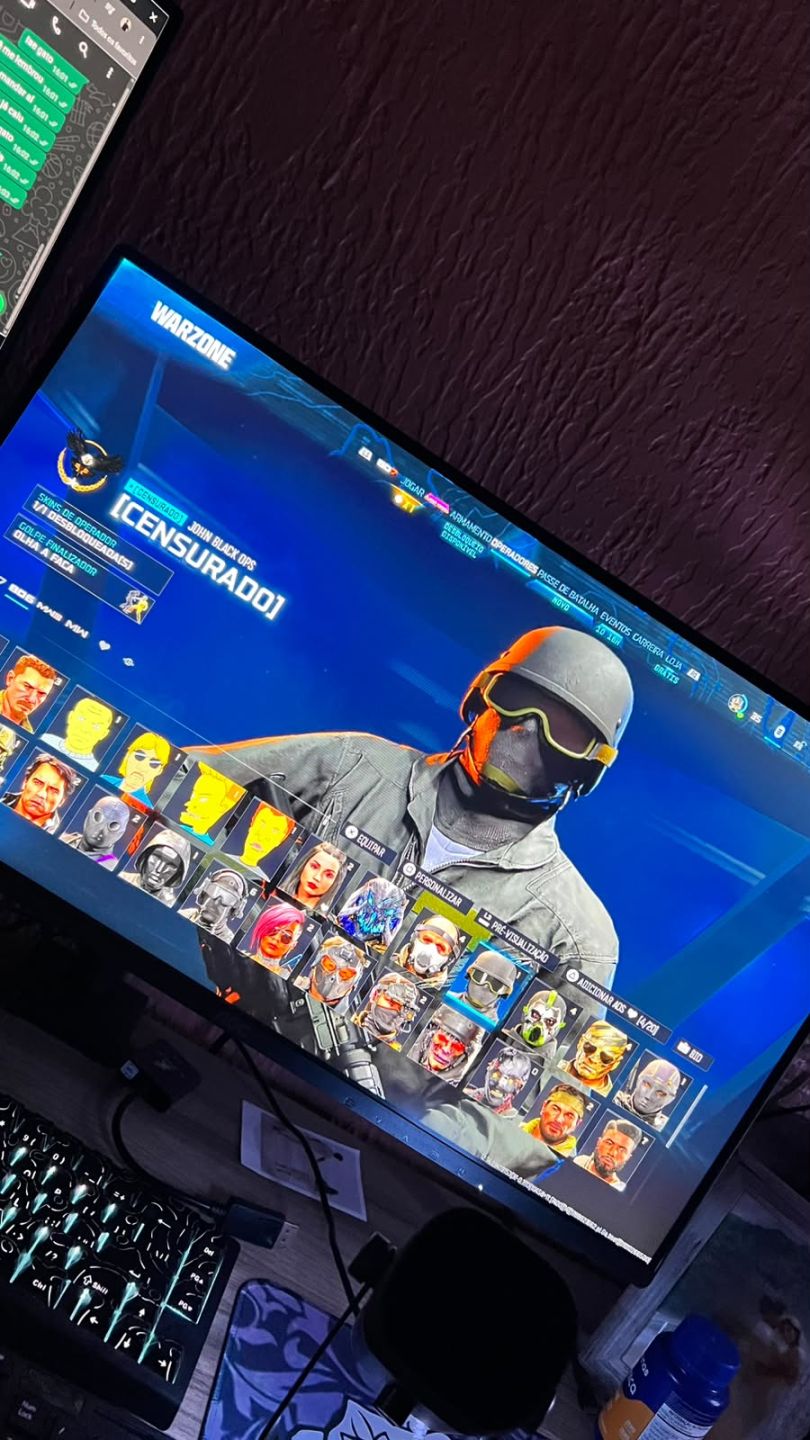 CONTA WARZONE 50 WIN STREAK + T800