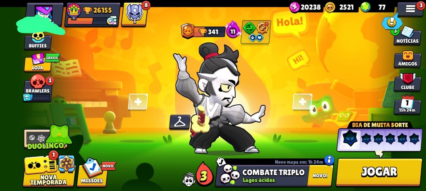CONTA DE BRAWL STARS 26K TROFÉU + PERS ESPECIAIS (LEN,MIT,ÉP)