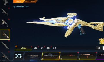 Conta de blood striker bem montada, e com diversas skins