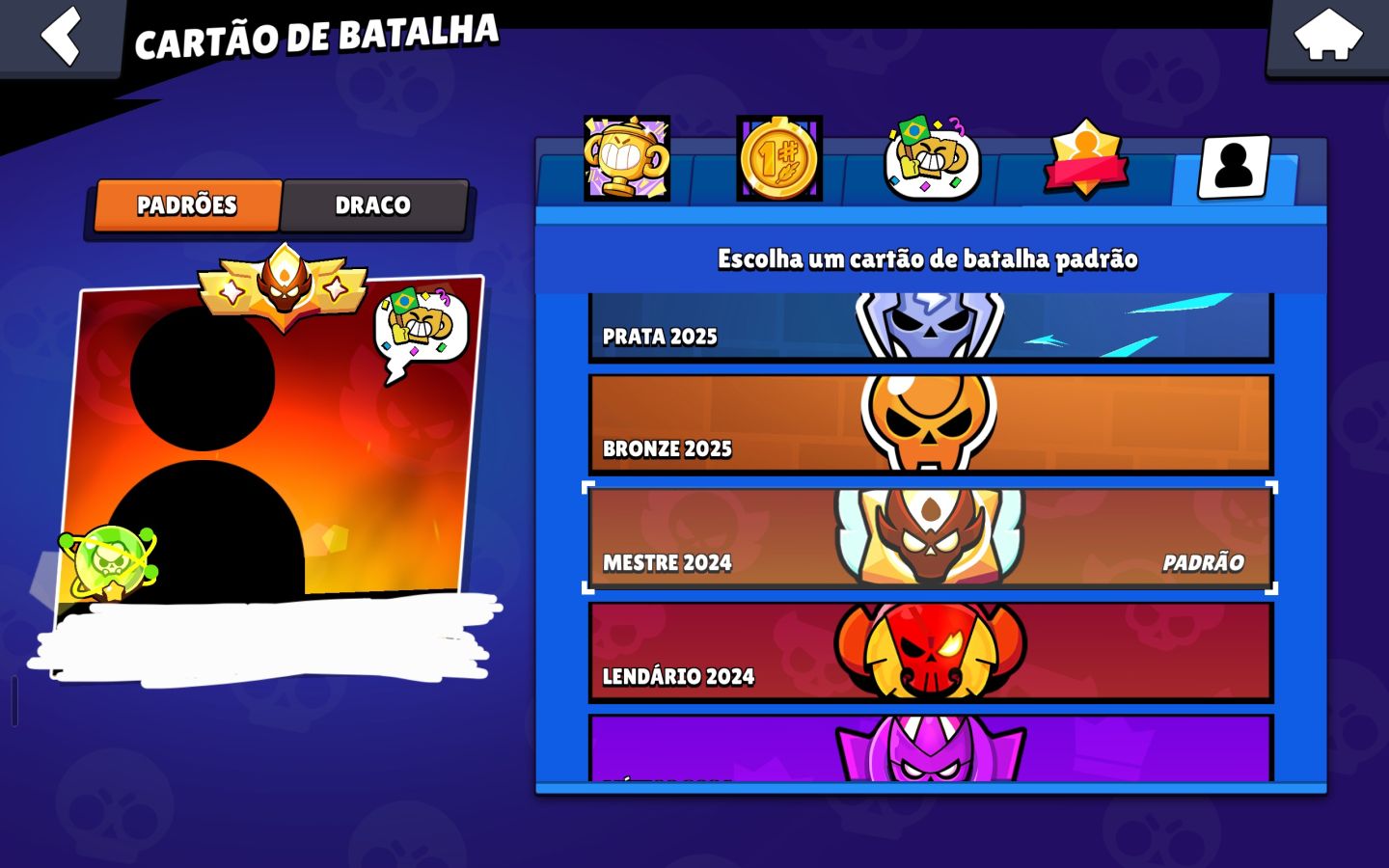 Conta full brawl stars, 6 mestres, +100k troféu, 5 skin ouro, shelly estelar