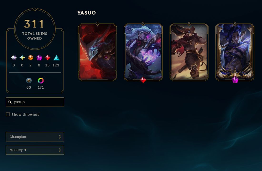 Conta LoL Diamante | 311 Skins | 63 Legado | Nível 422 | +Valorant e TFT