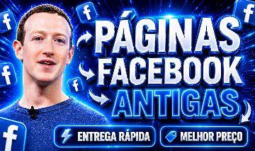 PÁGINAS ANTIGAS FACEBOOK | CRIADO EM 2021