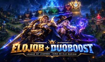 ELOJOB - DUOBOOST - LEAGUE OF LEGENDS O MELHOR PREÇO