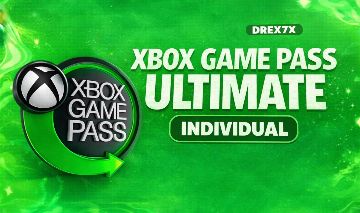 XBOX GAME PASS ULTIMATE INDIVIDUAL!!(Entrega rápida) XCLOUD,PC E EA PLAY.