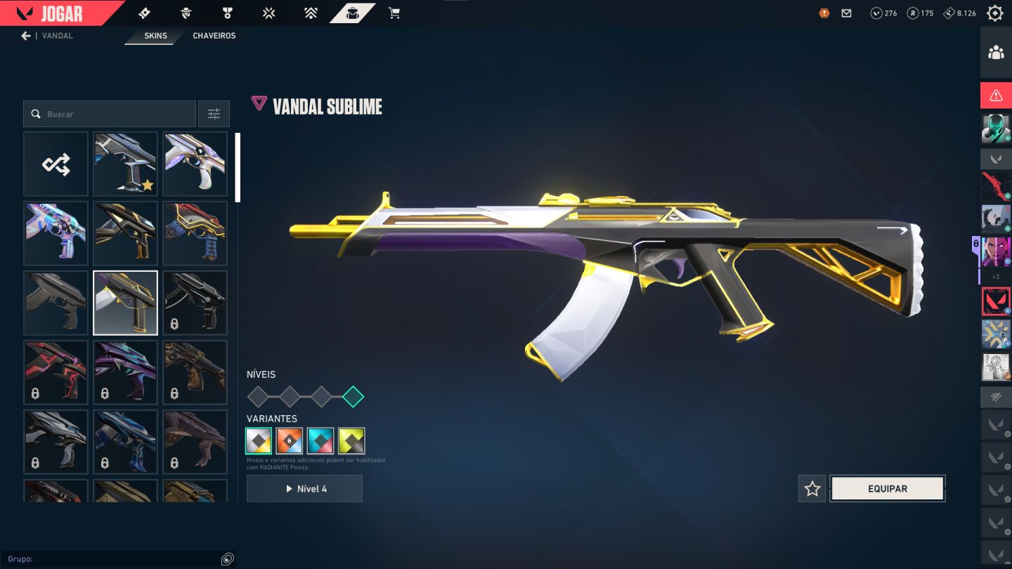 Conta Valorant no ouro 2, todos os personagens, Full Acesso e MUITAS SKINS
