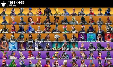 Conta antiga Rara Fortnite 160 skins + 1000 v-bucks + Salve o mundo fundador