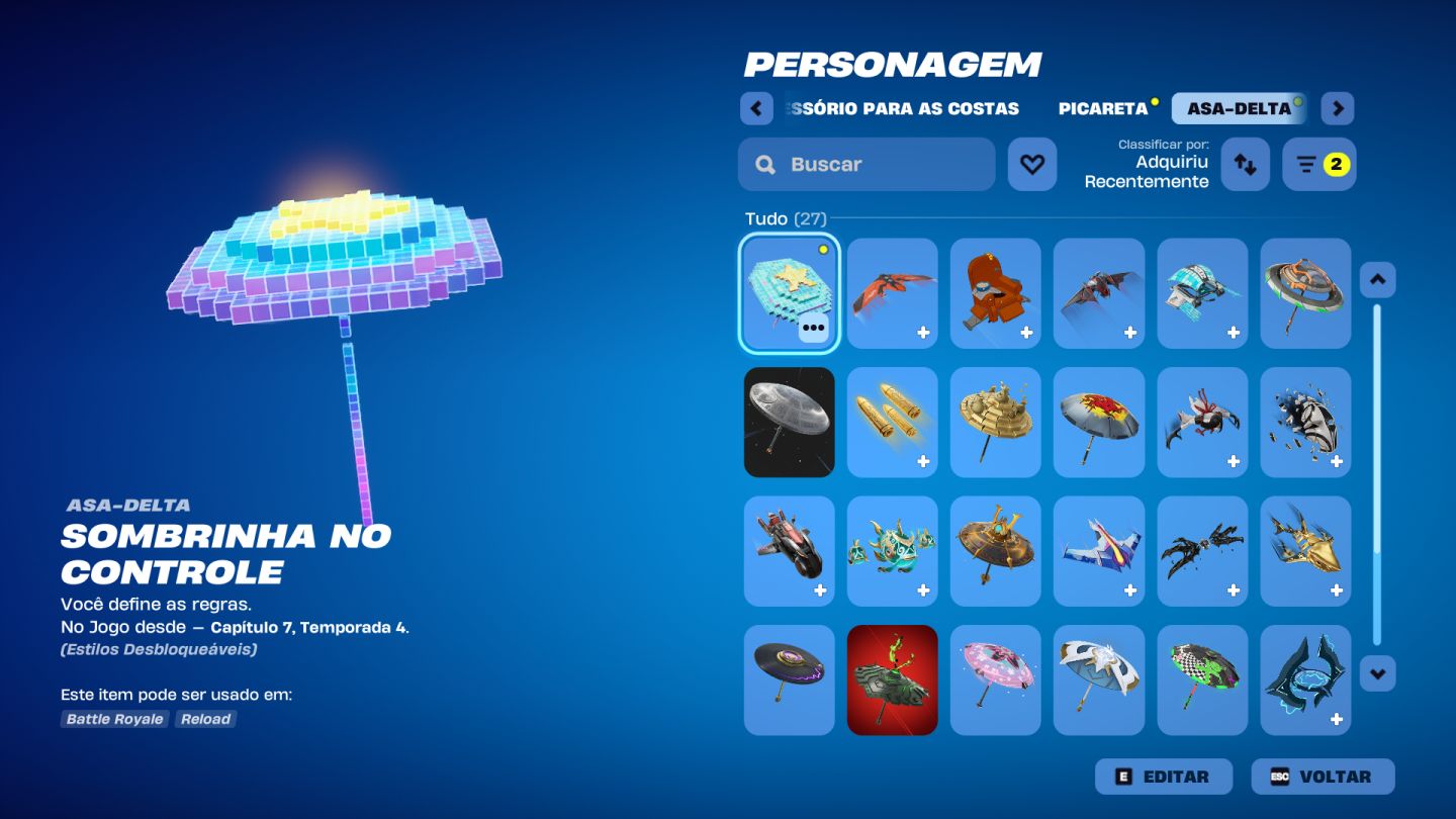 Conta Epic Games (Full Acesso) + Skins Fortnite