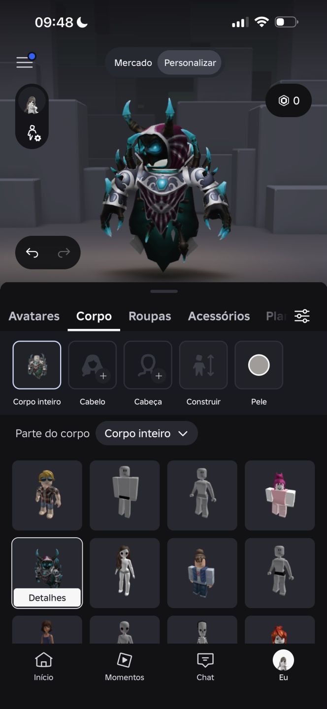 CONTA DE ROBLOX COM KORBLOX E MEAN FACE