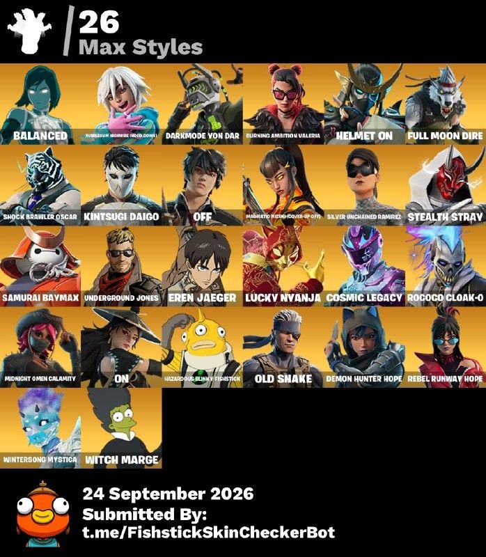 CONTA FORTNITE TRYHARD BALANCIAGA + MACHADO DOCE 100+SKINS 40+ JOGOS NA EPIC
