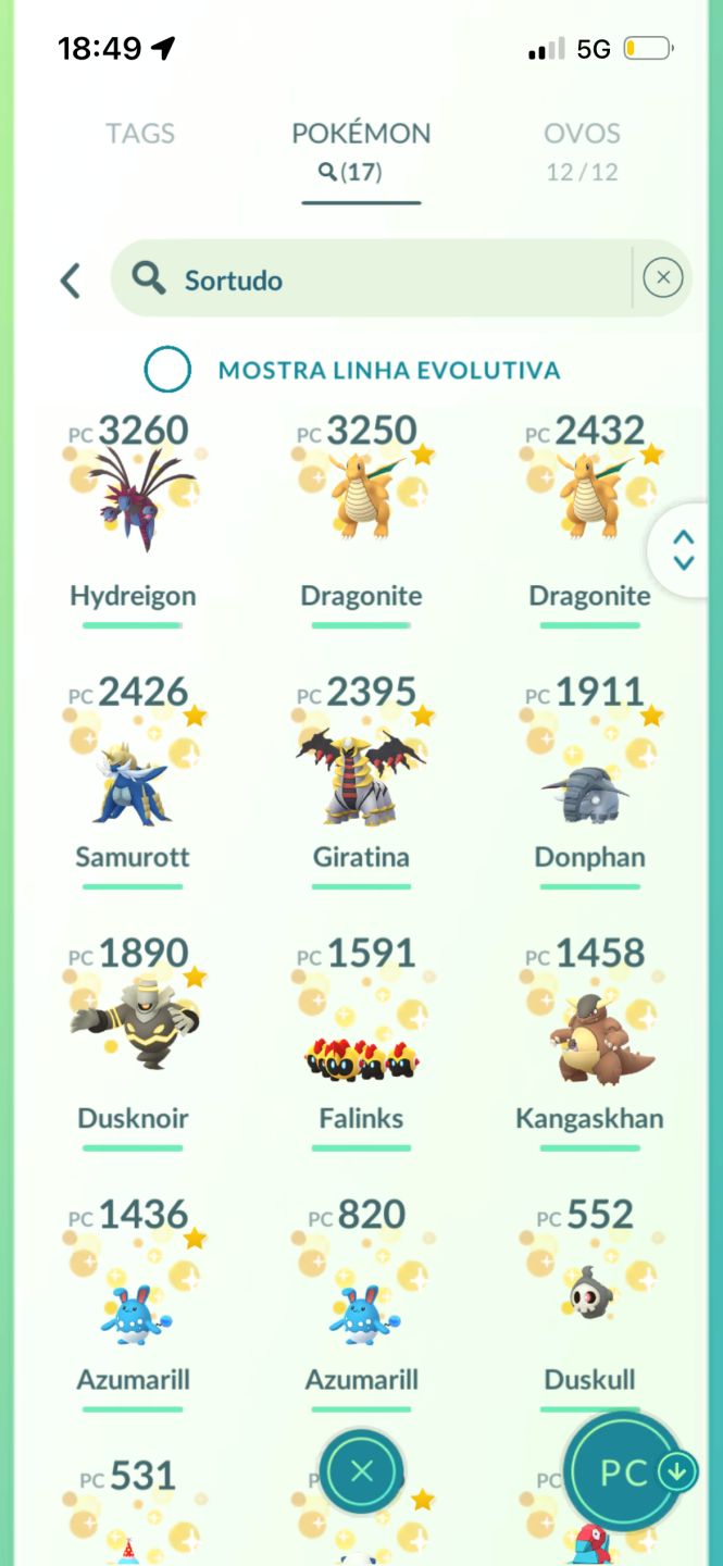 Conta Pokémon go nível 42 muito lendário