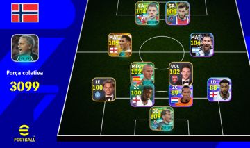 Conta de efootball braba com o bellingham 107 big time