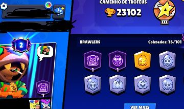 CONTA DE BRAWL STARS GEMADA. PASSE TEMPORADAS 11 12 13 e 49. GEMADA