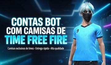 CONTAS BOT COM CAMISAS DE TIME + CONUNTOS , EMOTES, E MUITO MAIS MELHRO PREÇO