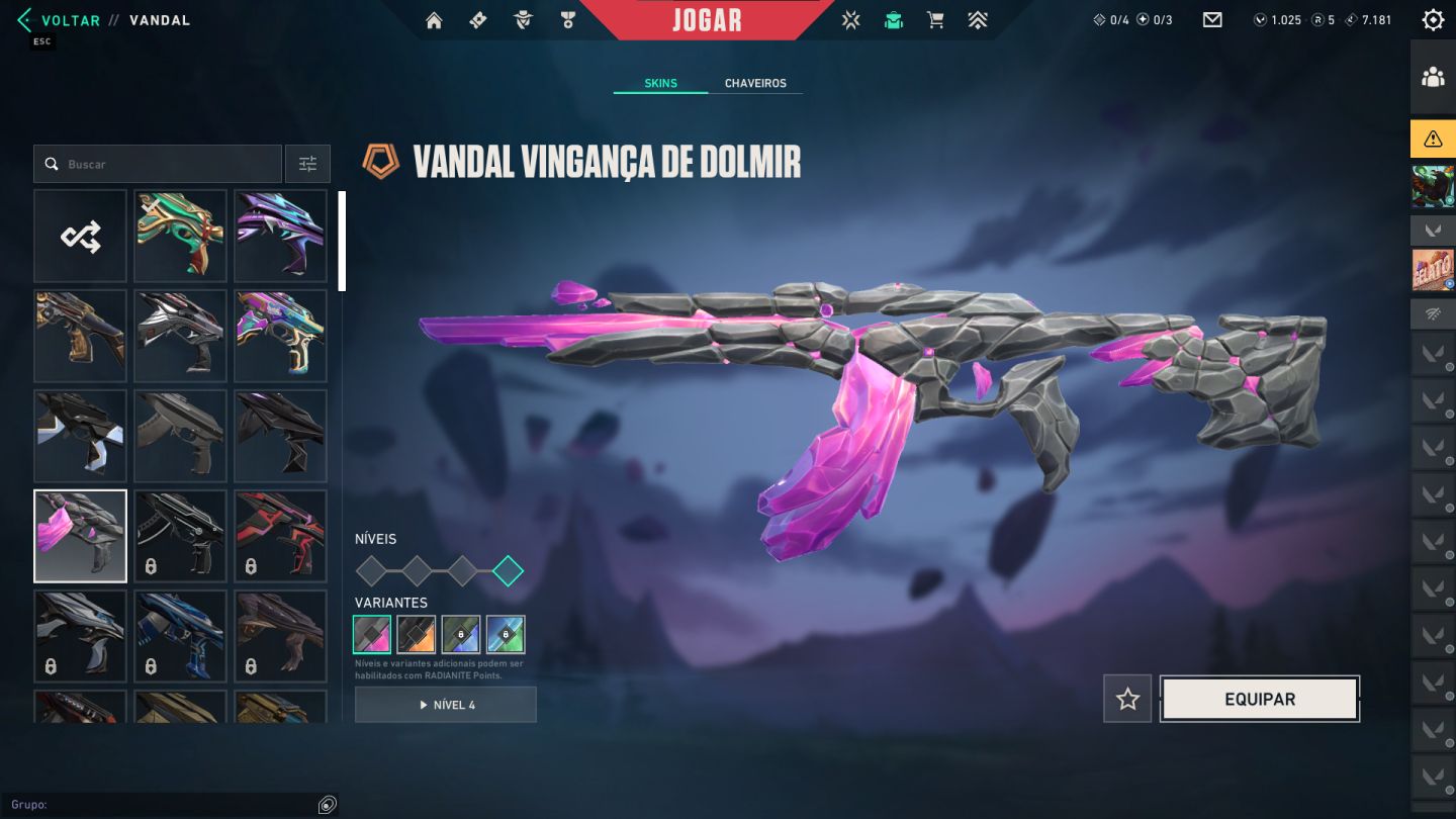 Conta Valorant 1800 Gastos