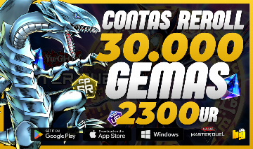 COMPROU CHEGOU! YU-GI-OH! MASTER DUEL | 32.000 ~ 40.000 GEMAS | 950 UR + 2000 SR