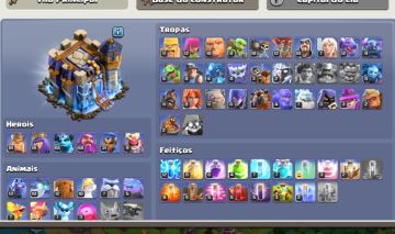 CONTA DE CLASH OF CLANS TOP DEMAIS