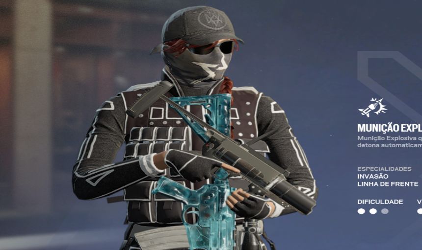 Conta Rainbow Six Siege Lv 520
