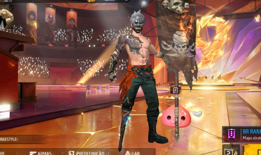 !!! Conta de Free fire super gemada com 8 anos !!!