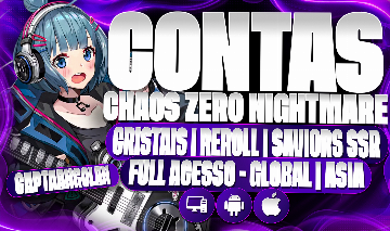 [CONTAS CHAOS ZERO NIGHTMARE]CZ | CRISTAIS | REROLL | PERSONAGEN 5 STAR | GLOBAL