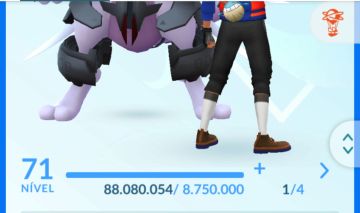 Conta pokémon Go lvl 71 com XP pra 80