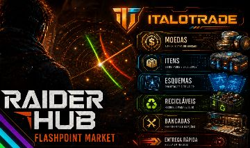 ARC Raiders - Itens, Moedas, Armas, Esquemas, entrega Rápida