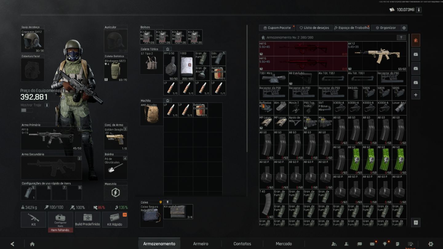 Conta Arena Breakout Pc Full Acesso - Nvl30 - 100M Koen - Muitas Skins