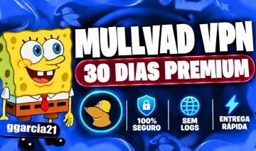 MULLVAD VPN 30 DIAS PREMIUM ENTREGA RAPIDA