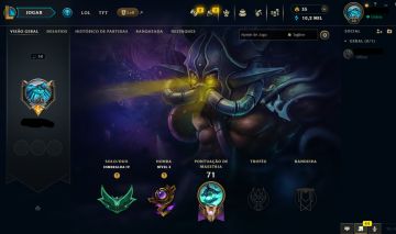 CONTA ESMERALDA IV - 16 SKINS - 49 CHAMPS - 100% SEGURA!