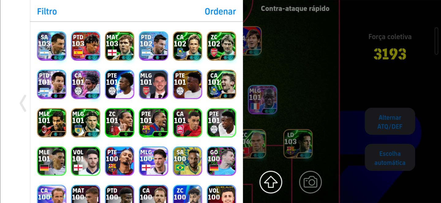 EFOOTBALL 3203 + CASSILAS+SUARES+ALCÂNTARA+MESSI+SNEIDJER+KANH+PEPE+MATTHAUS