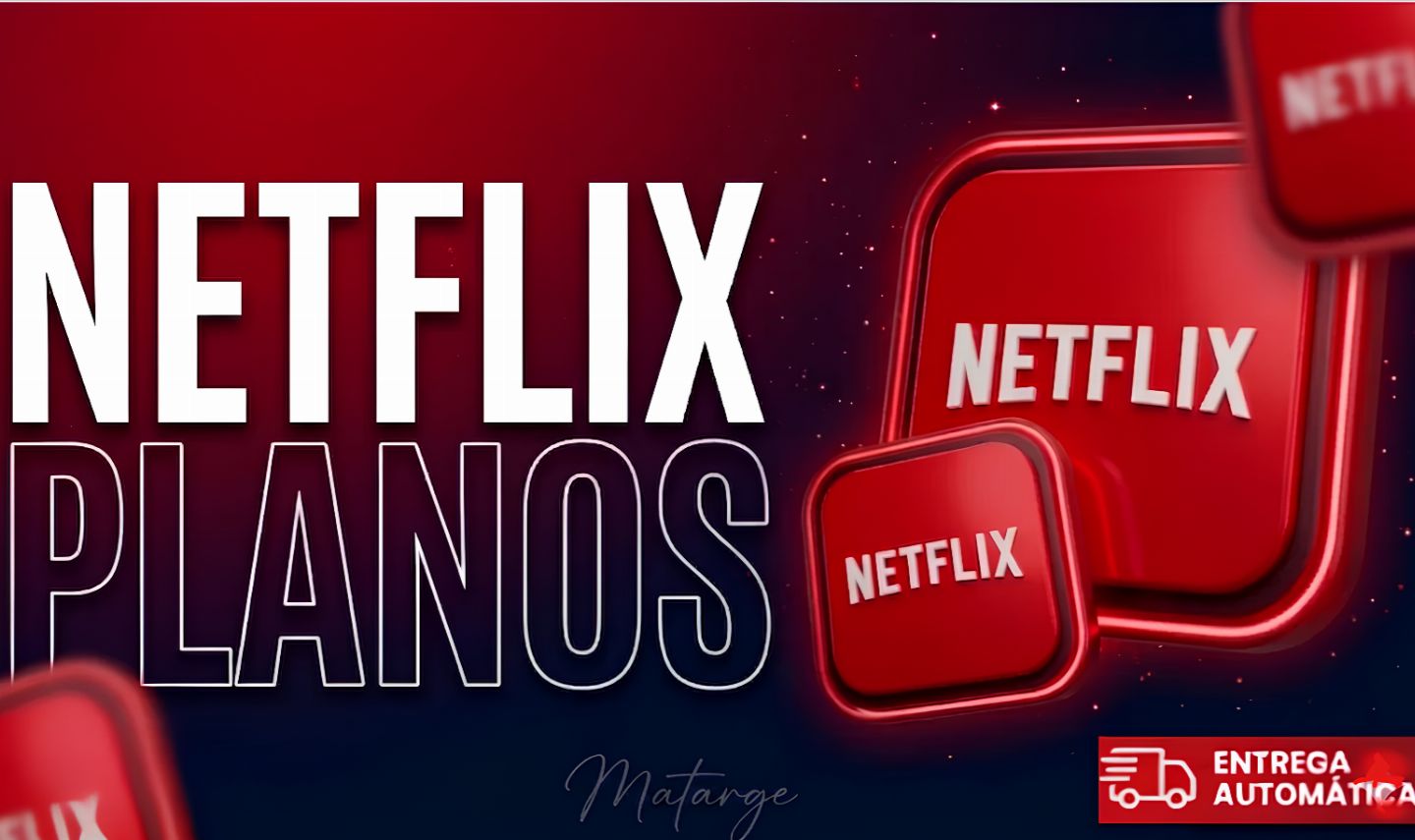 NETFLIX 4K + TELA PRIVADA MENSAL || ENTREGA AUTOMÁTICA