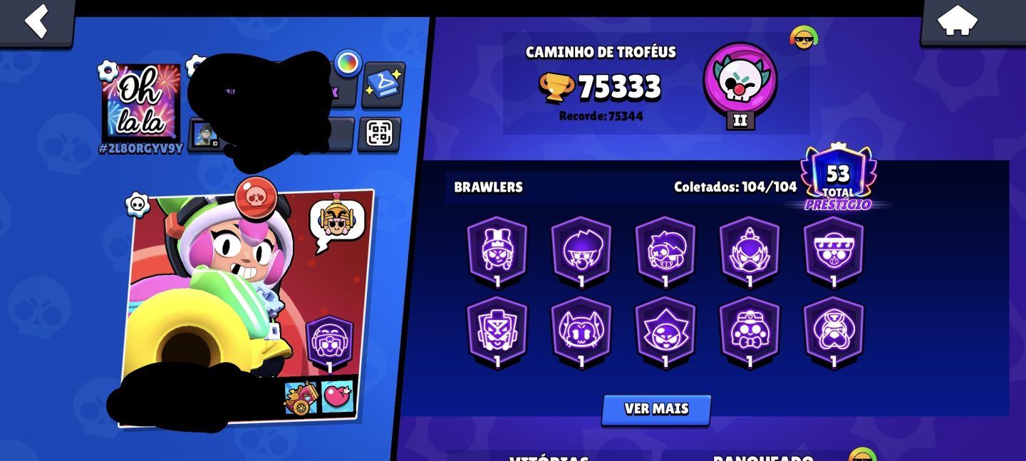 Brawl Stars + Clash of Clans + Clash Royale Os 3 jogos na mesma conta!