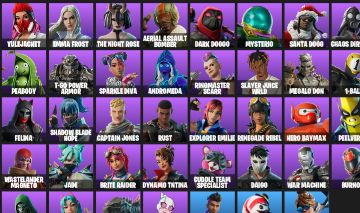 CONTA FORTNITE RARA COM RENEGADE RAIDER 47 SKINS