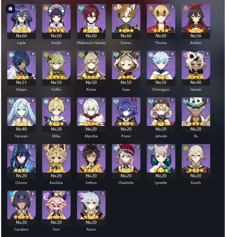 Ar60[na]-(muitos t5) Vesna(+bis)/vodyanista/sandrone/flins/ineffa/furina/linnea