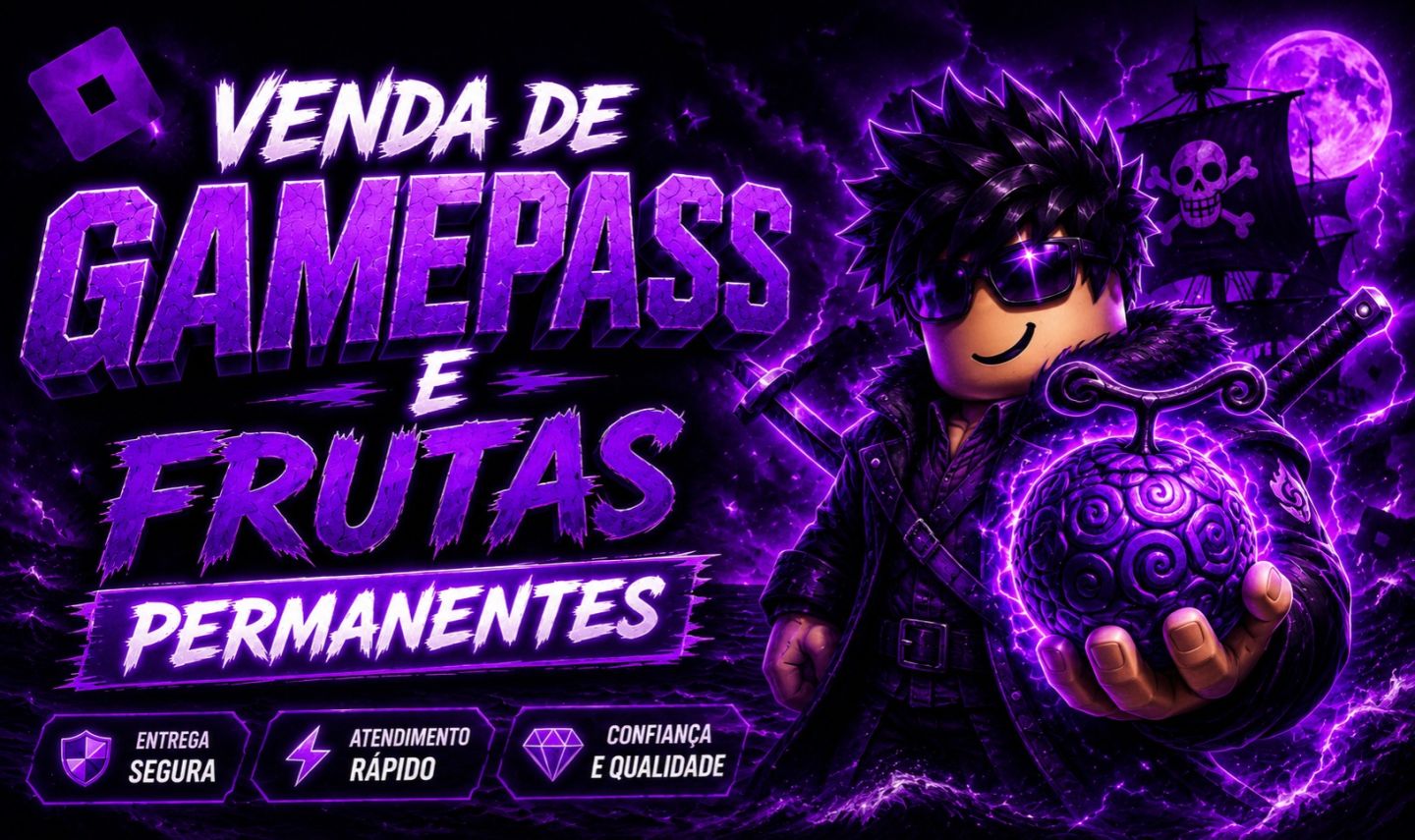FRUTAS PERMANENTE E GAMEPASS HAZE SEAS
