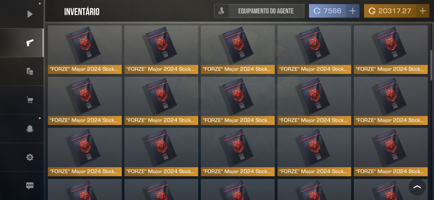 Standoff 2 com mais de 40k de gold